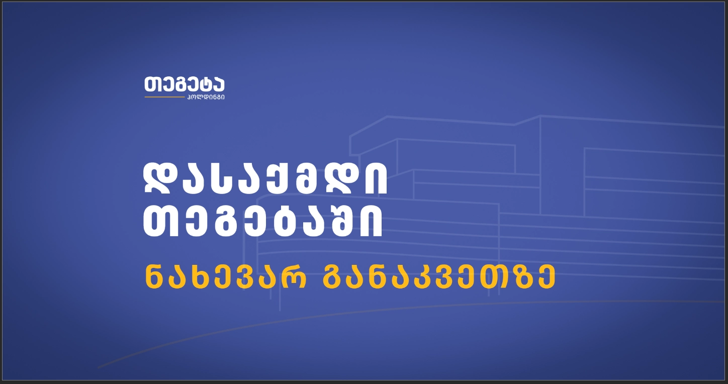მეტი შესაძლებლობა დასაქმების მსურველებისთვის - „თეგეტა ჰოლდინგის“ ადამიანური კაპიტალის მართვის ახალი პოლიტიკა