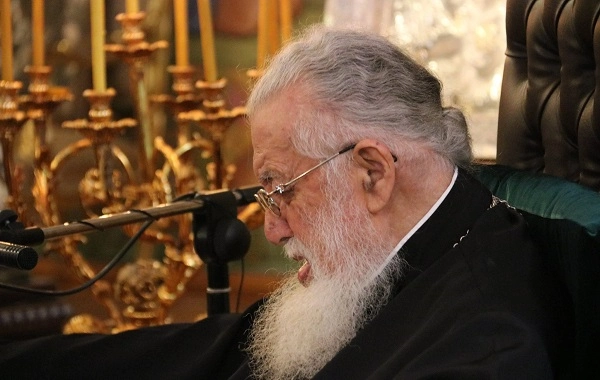 პატრიარქი არჩევნებზე ხმას გადასატანი ყუთის მეშვეობით მისცემს