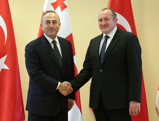 საქართველოს პრეზიდენტმა საფრანგეთის ელჩთან გამოსამშვიდობებელი შეხვედრა გამართა