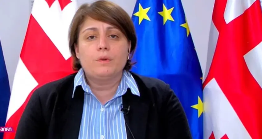 ნუღარ მოვიტყუებთ თავს, ჩვენ ვართ არა პარტიულ ბრძოლაში, არამედ ეროვნულ-განმათავისუფლებელ ბრძოლაში - ელენე ხოშტარია