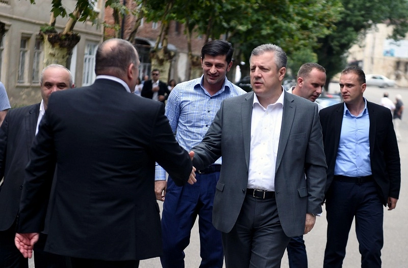 კვირიკაშვილმა ხარაგაულისა და ბაღდათის საარჩევნო ოლქის მაჟორიტარი მოსახლეობას წარუდგინა