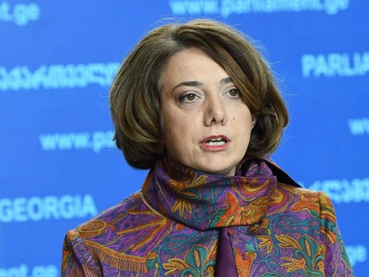  ბიძინა ივანიშვილი და რუსეთი არის ერთი და თქვენ ამ პარლამენტში ხართ მისი გოშიები - სალომე სამადაშვილი