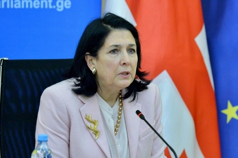  ჩვენ ბოლომდე მივყვებით ჩვენს არჩეულ გზას - მეტი ნატო საქართველოში, მეტი საქართველო ნატოში - პრეზიდენტი