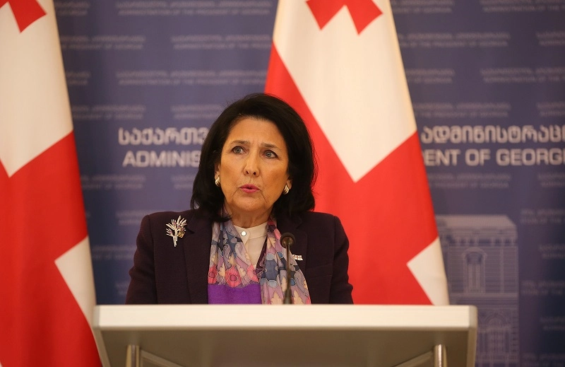 ქართველი ერი შოკირებულია რუსეთის აგრესიით უკრაინაში - სალომე ზურაბიშვილი