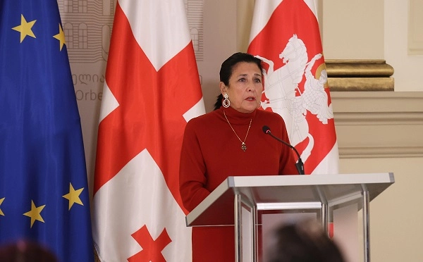 ეს კანონი, რომელიც არსაიდან არ მოდის, თუ არა მოსკოვის კარნახით, არის გასაუქმებელი - სალომე ზურაბიშვილი